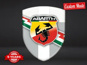 Fiat Abarth Logos Auto Alta Gama Diseño Máximo Estilo Pro Duradero